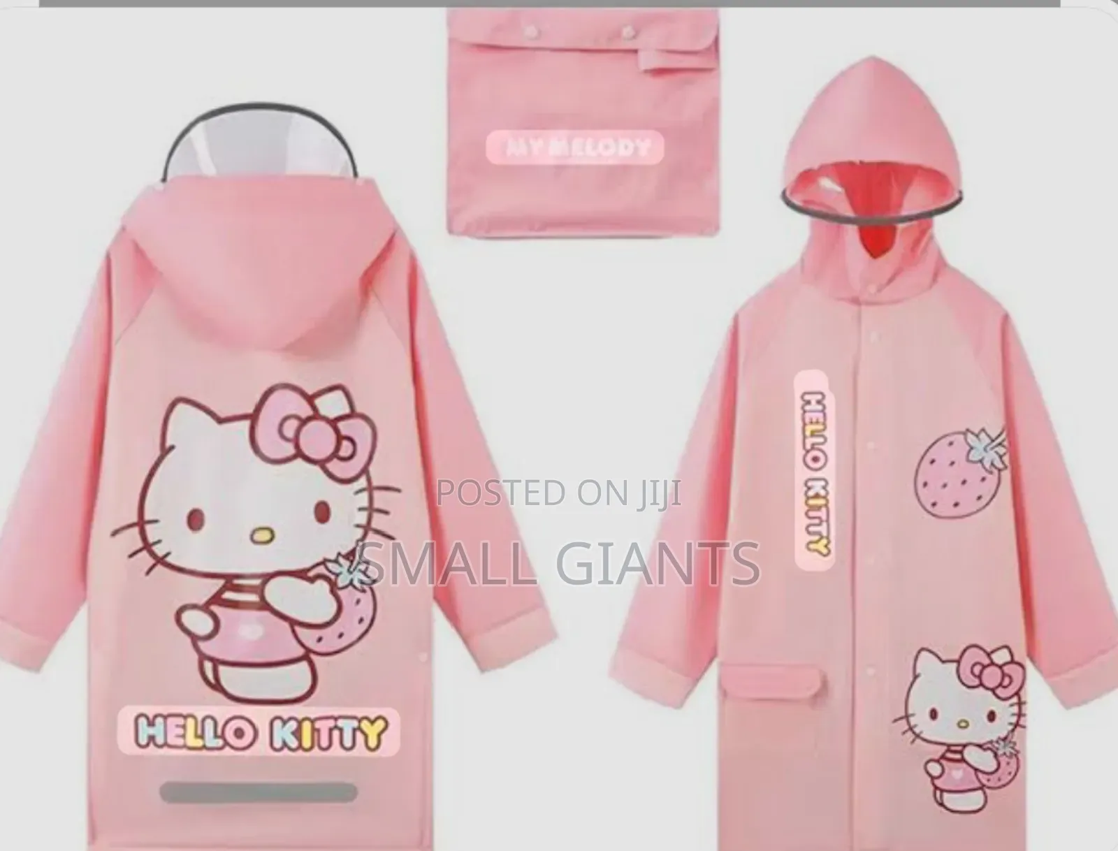 Hello Kitty Baby Children Rainsuit