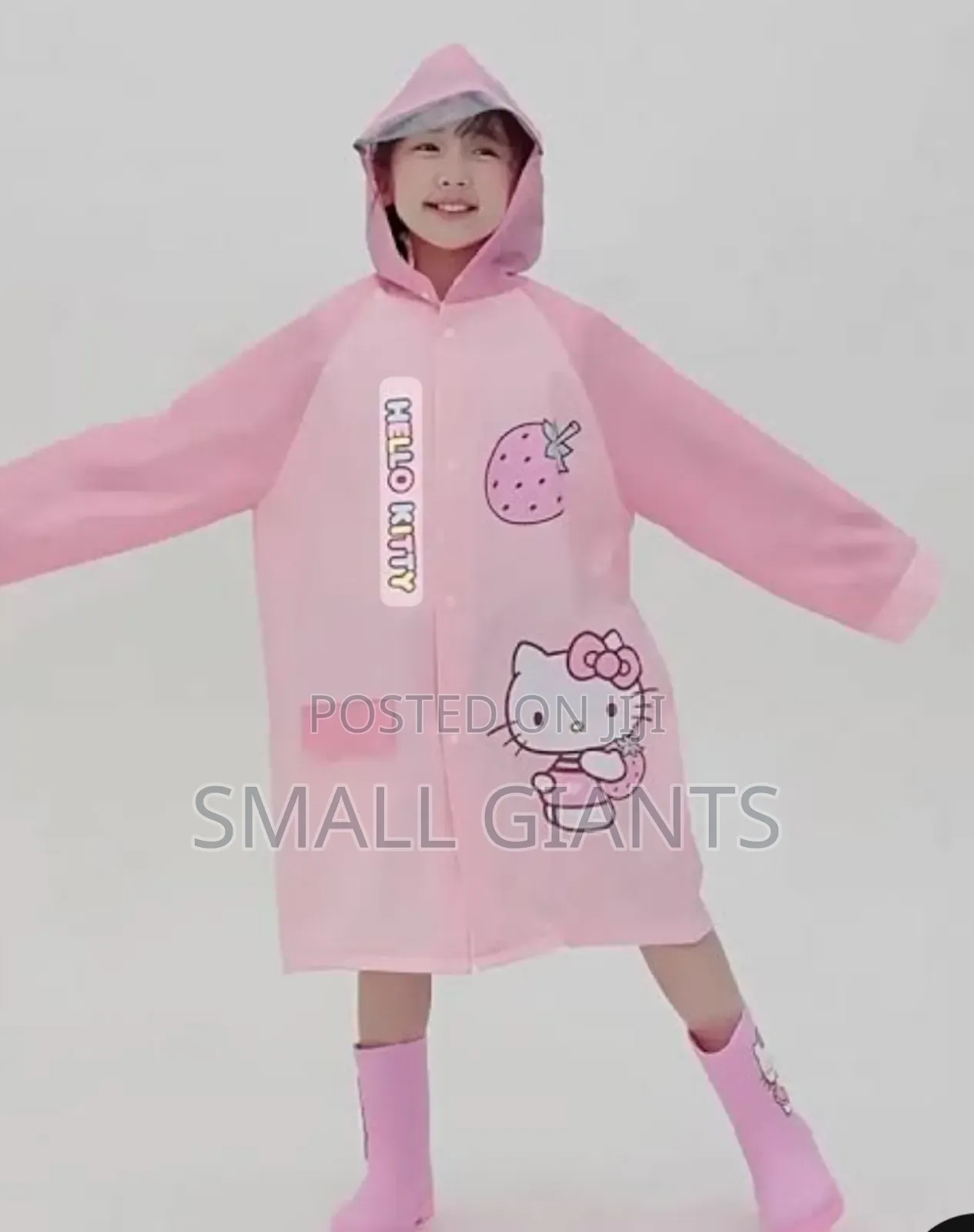 Hello Kitty Baby Children Rainsuit