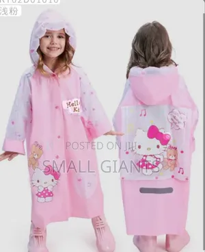 Hello Kitty Baby Children Rainsuit