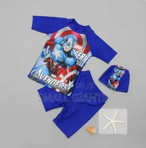Summer Children Boys Cartoon Swimsuit
