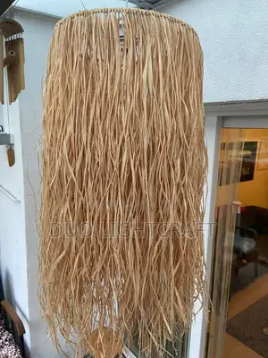 Raffia Ceiling Lampshades