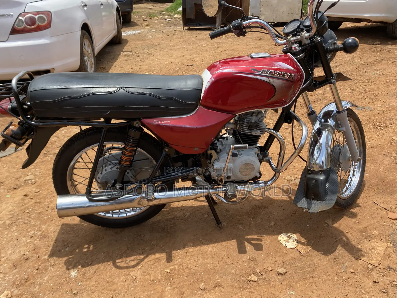 Bajaj Boxer 100 2021 Red