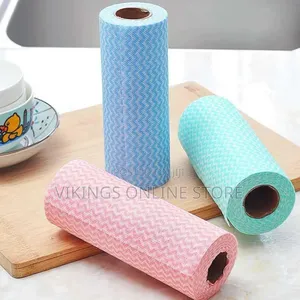 1 Pack - All-purpose Reusable Paper Towels- 50 Wipes Per Roll