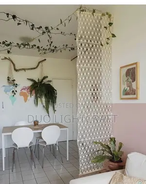 Macrame Handwoven Partition Mesh
