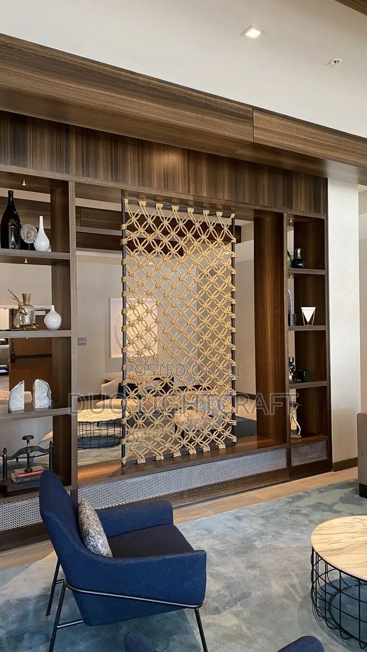 Macrame Handwoven Partition Mesh