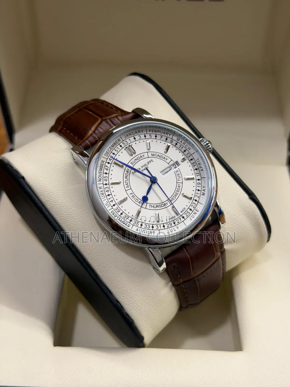 Patek Philippe Annual Calendar Pointer Date Classic Pp Annual Watch