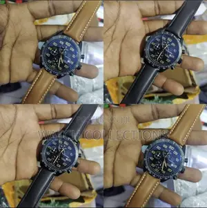 Tachymeter Carrera Mens Leather Watch