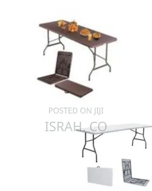 Heavy-Duty Folding Rectangular Utility Table