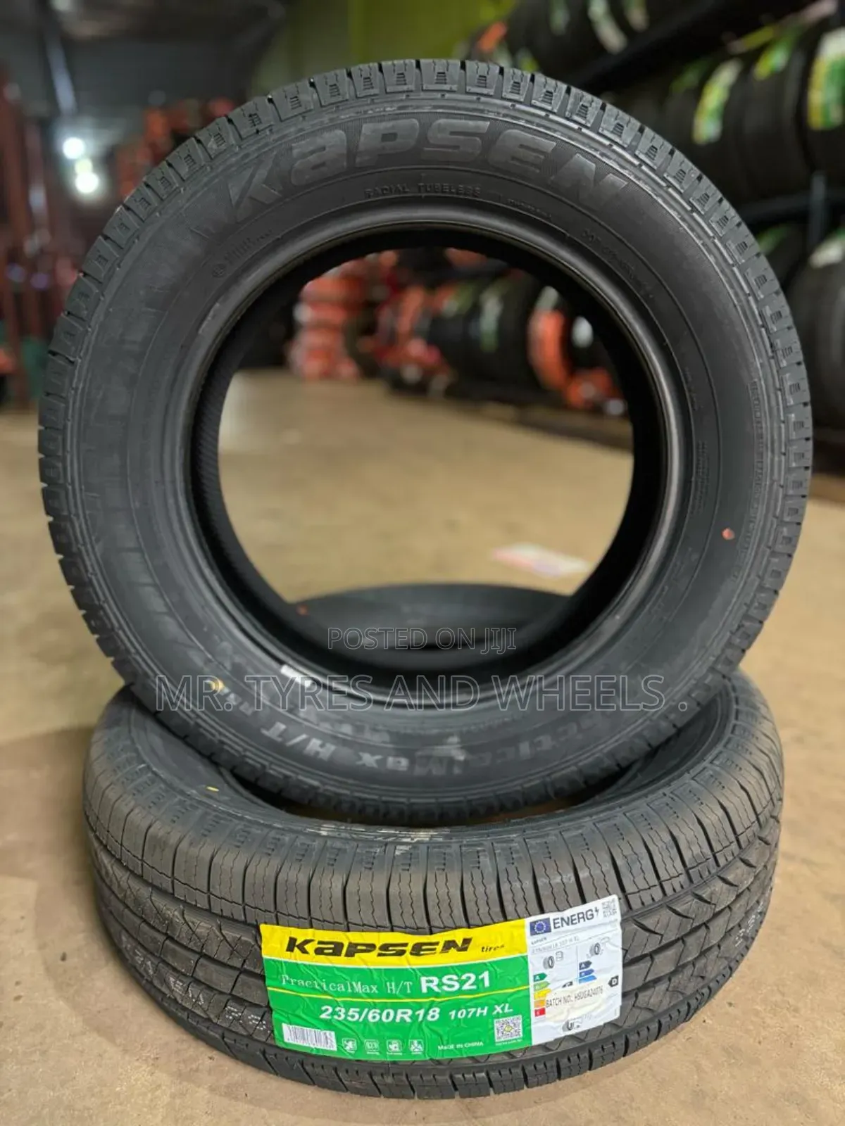 235 60 R18 Brand New Kapsin Available in Stock Now Place Ur Order.