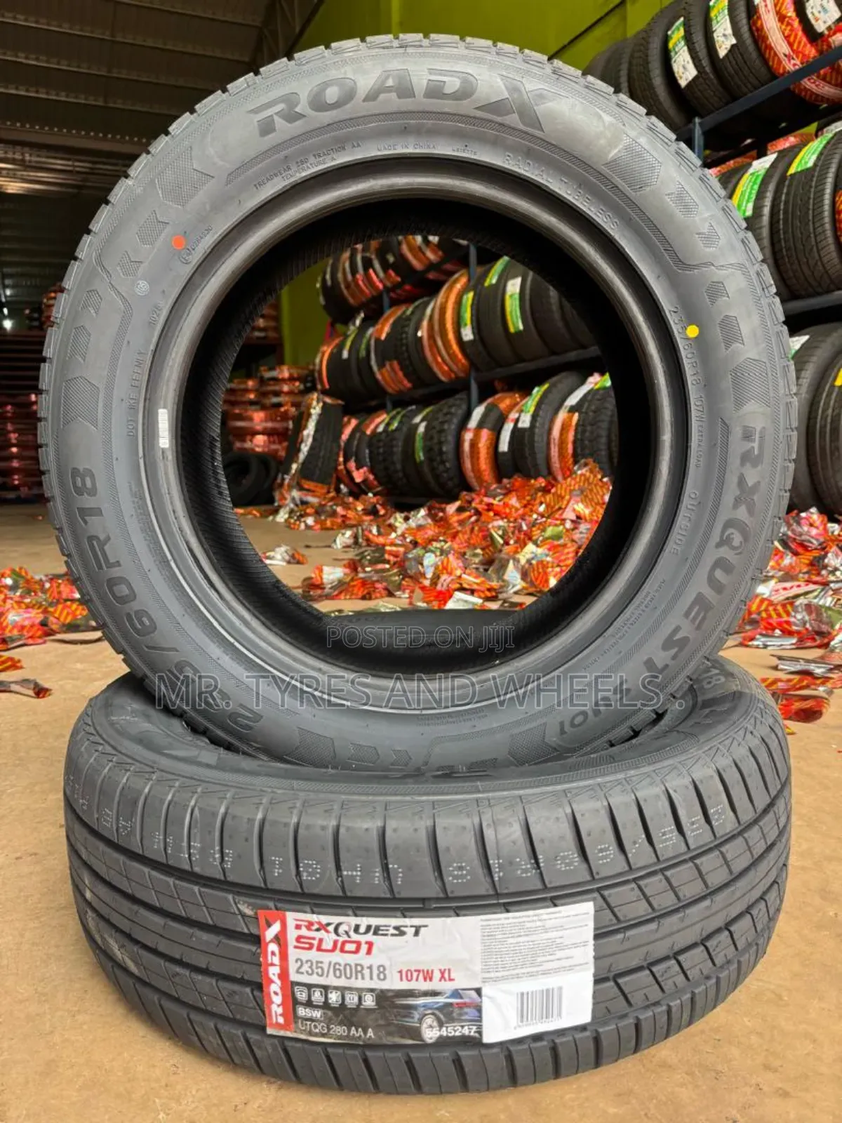 235 60 R18 in the Roadx Brand Rxquest Su01. We Can Even Deliver
