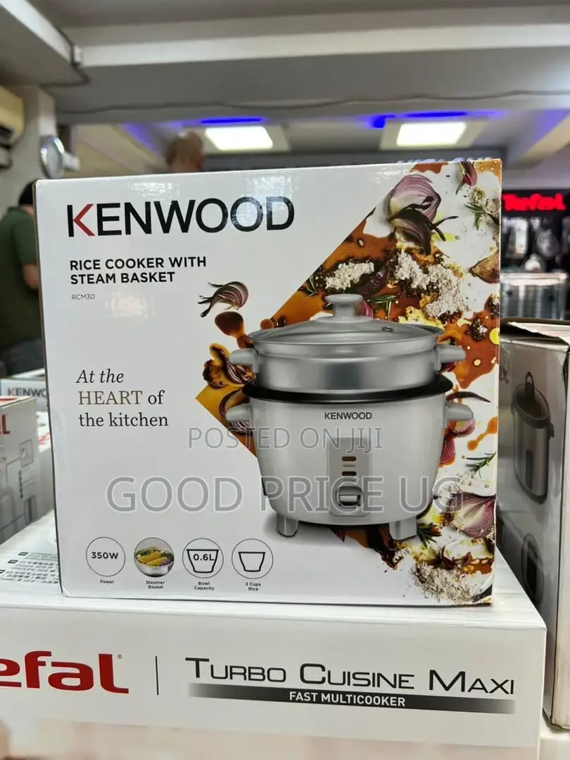 Kenwood 2-in-1 Rice Cooker With Steam Basket, Model Rcm30