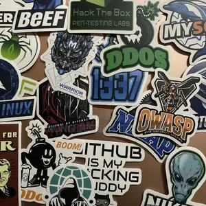 Hacker Stickers for Laptops/ Books / Phone Cases/ iPad Covers