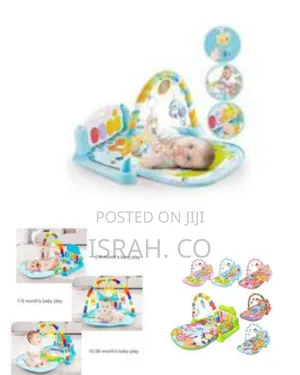 Baby Play Mat With a Piano and Activity Gym