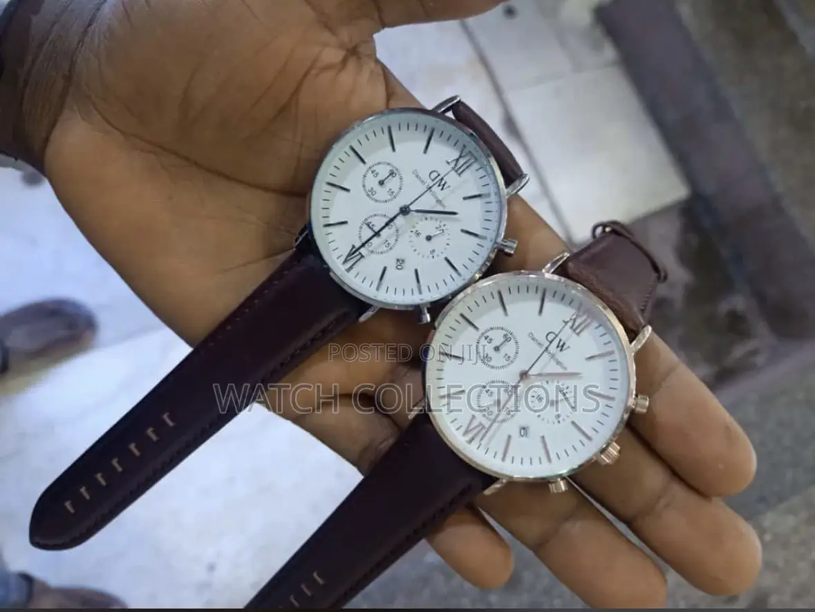 Slim Leather Dw Unisex Watches