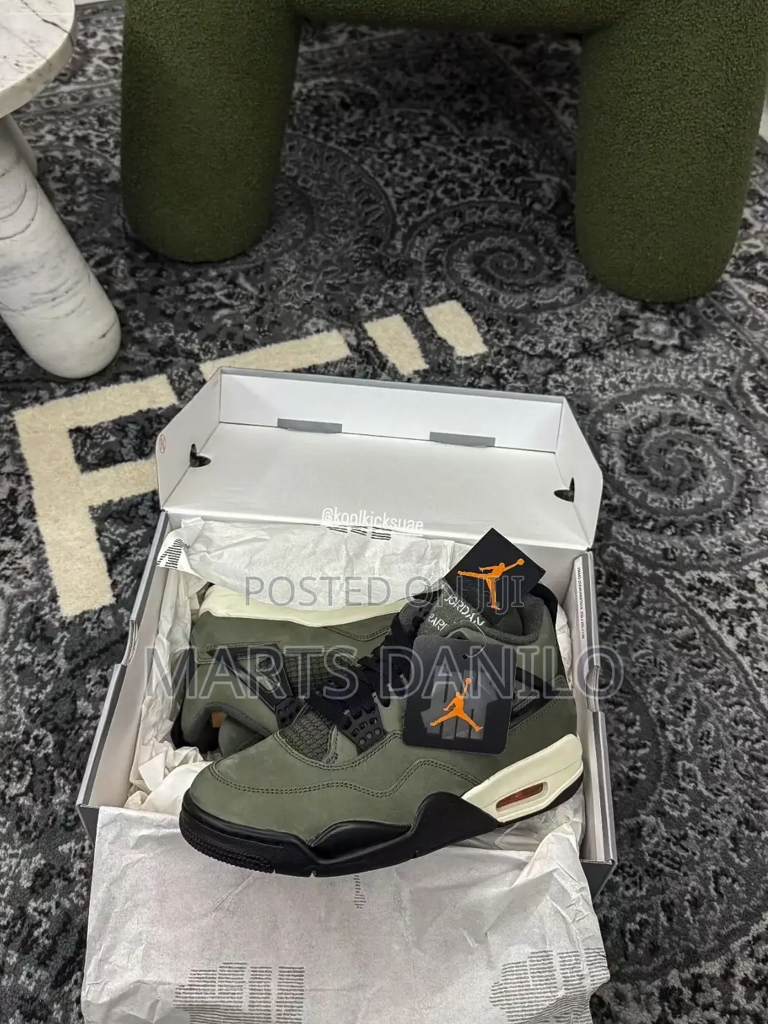 Original Jordan Four Sneakers