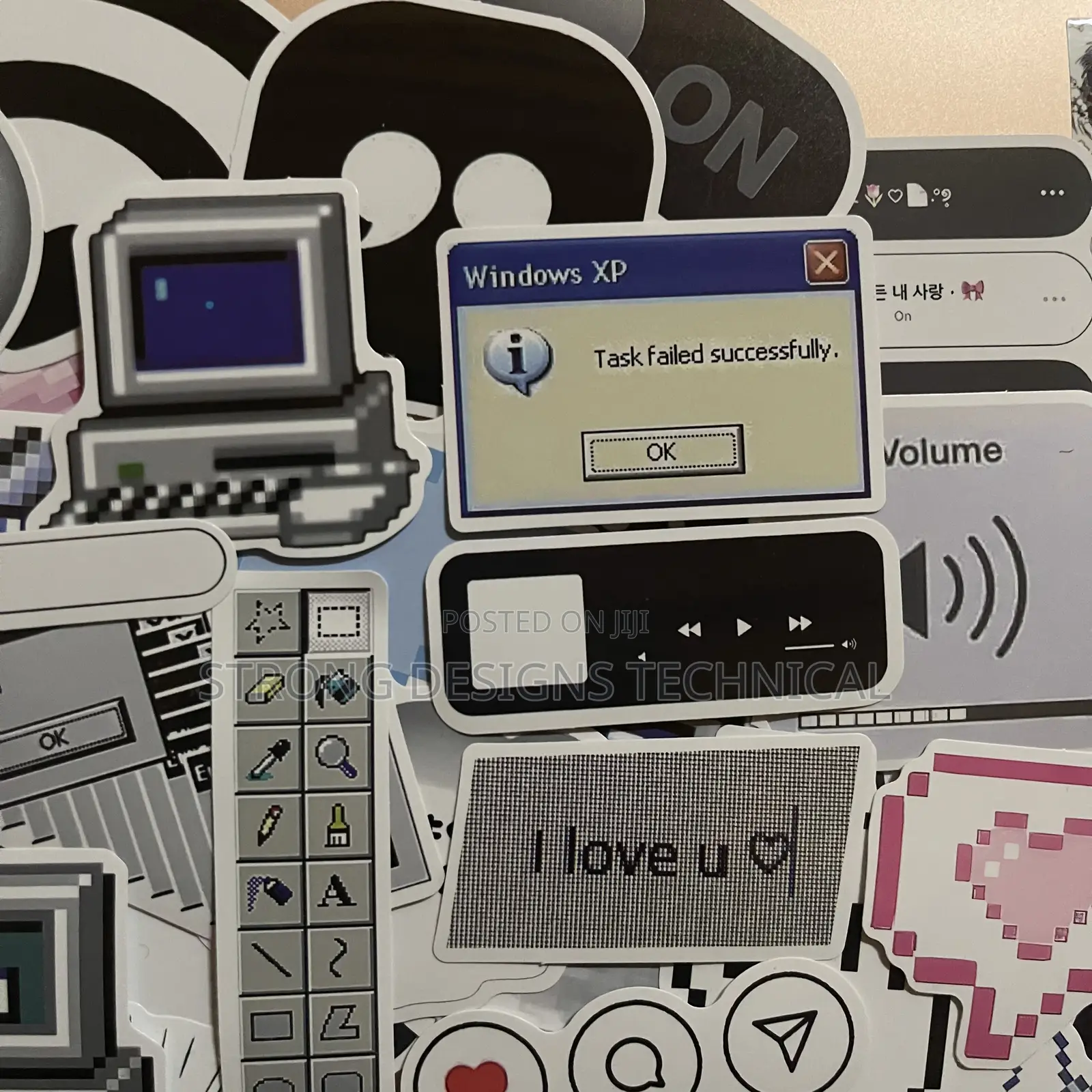 Internet / Computer Themed Laptop Stickers