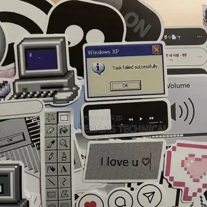 Internet / Computer Themed Laptop Stickers
