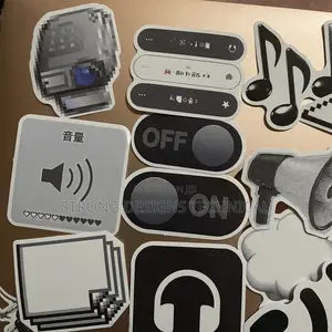 Internet / Computer Themed Laptop Stickers