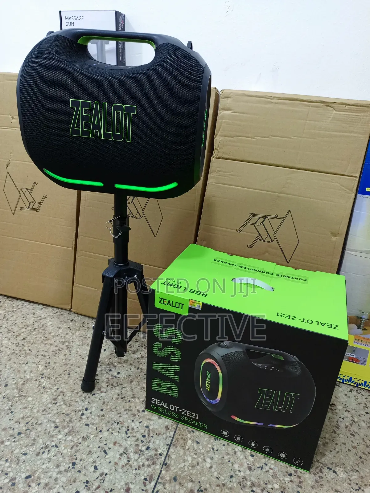 Zealot Ze21 Portable Wireless Speaker With Stand