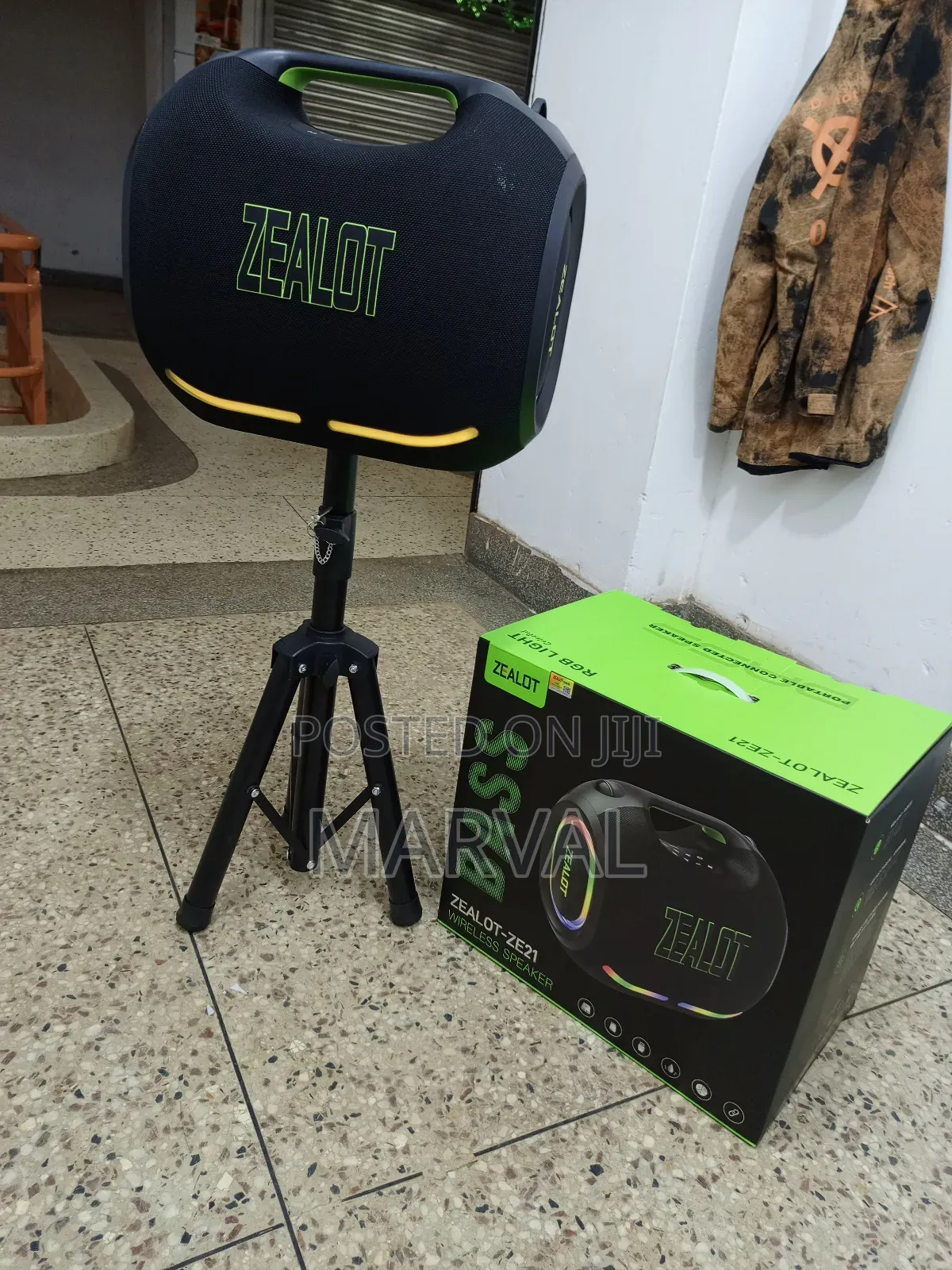 Zealot Ze21 Portable Wireless Speaker With Stand