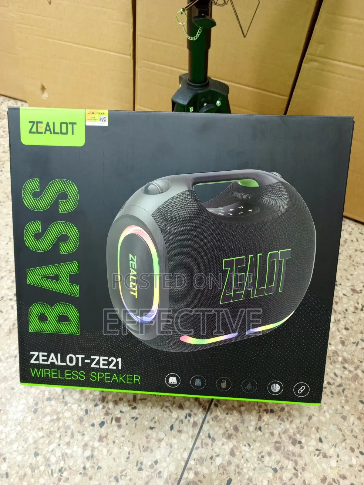 Zealot Ze21 Portable Wireless Speaker With Stand