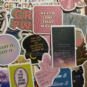 Positive Affirmations Stickers for Laptops/ Journals / Vision Board