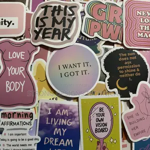 Positive Affirmations Stickers for Laptops/ Journals / Vision Board