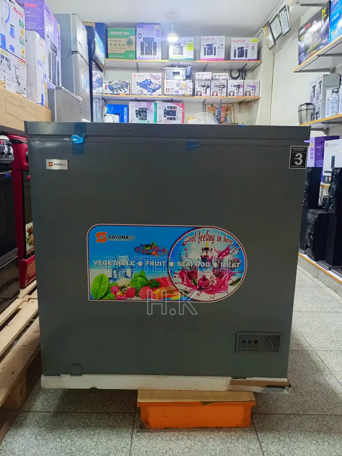 Sayona Chest Deep Freezer With High Efficiency Compressor
