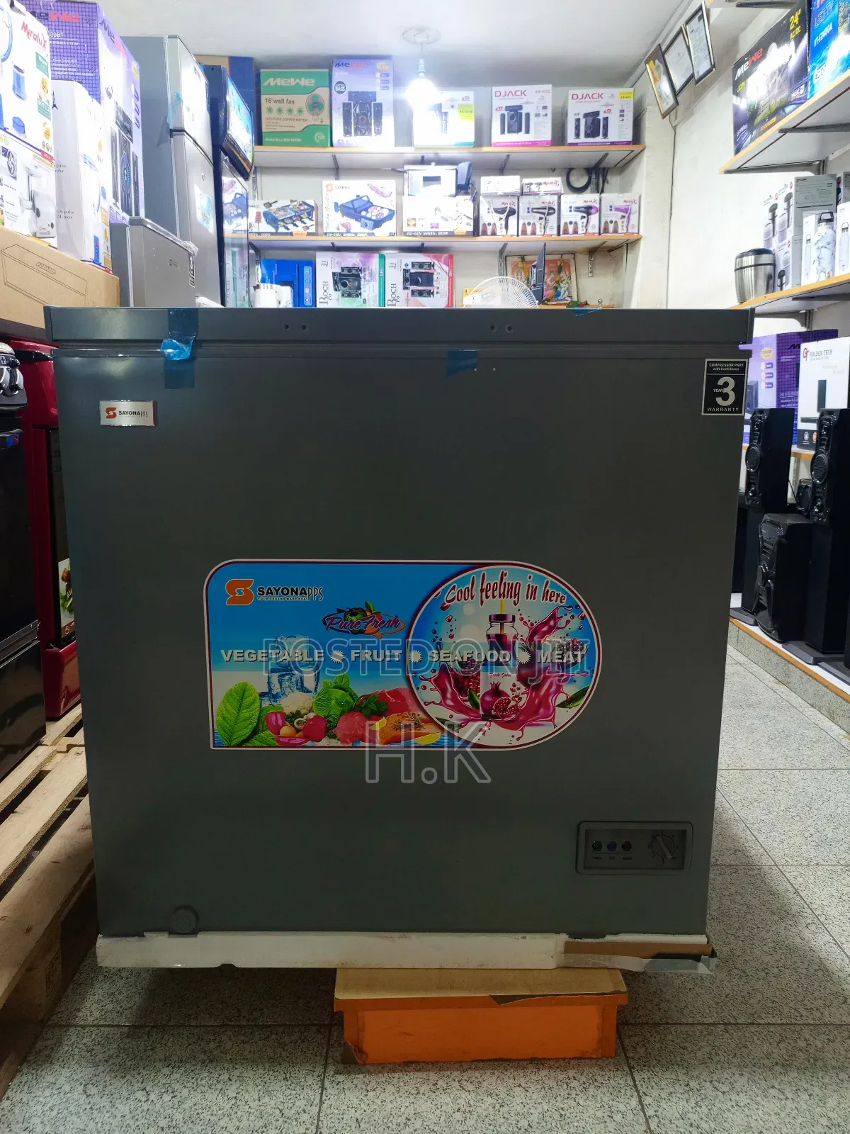 Sayona Chest Deep Freezer With High Efficiency Compressor