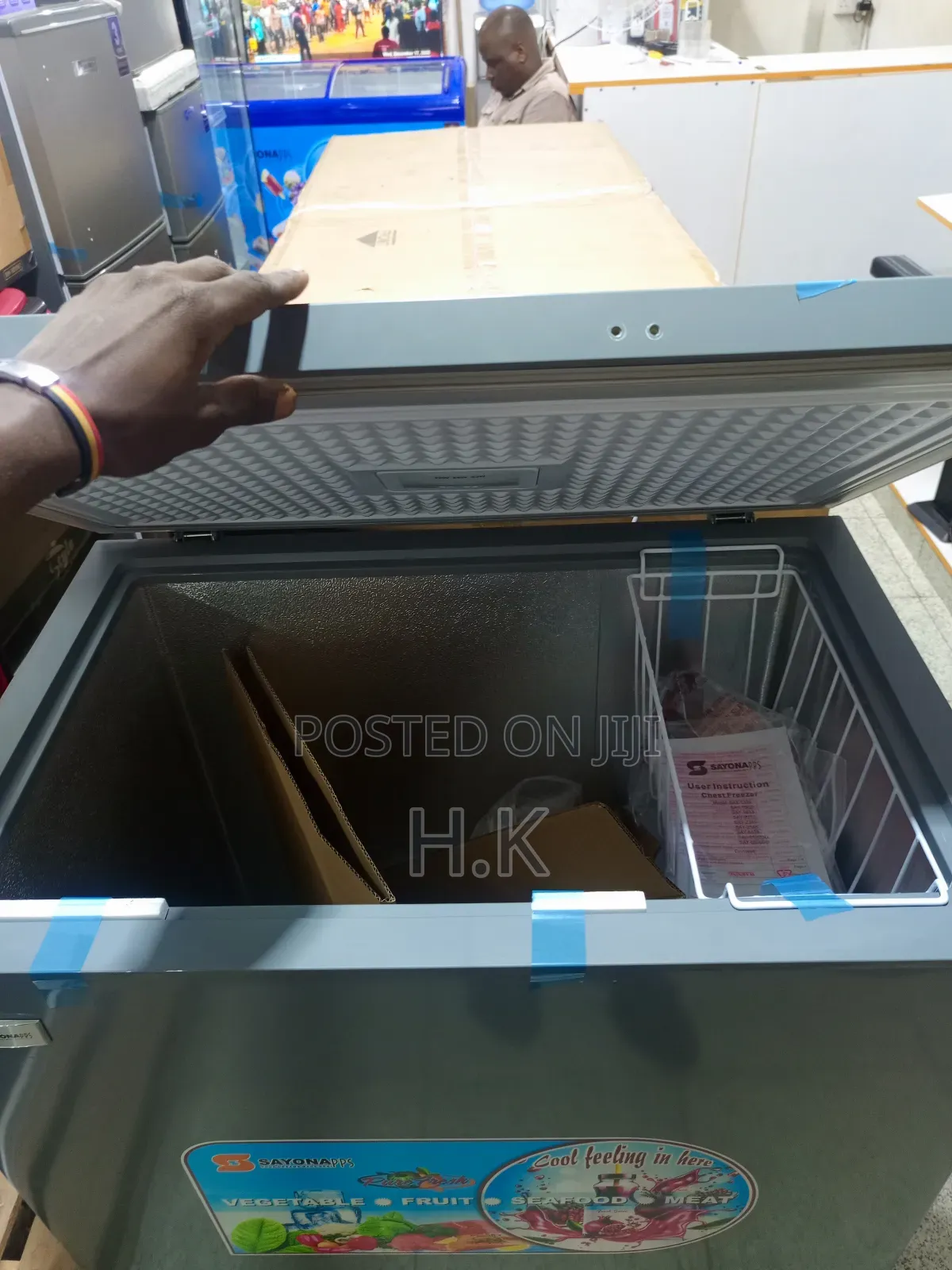 Sayona Chest Deep Freezer With High Efficiency Compressor