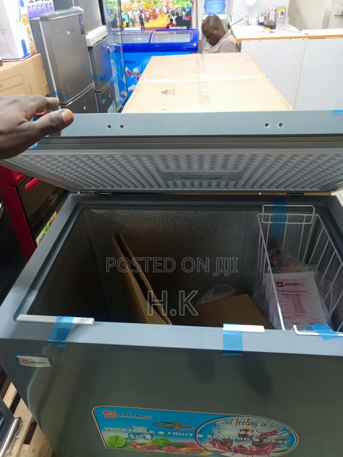 Sayona Chest Deep Freezer With High Efficiency Compressor