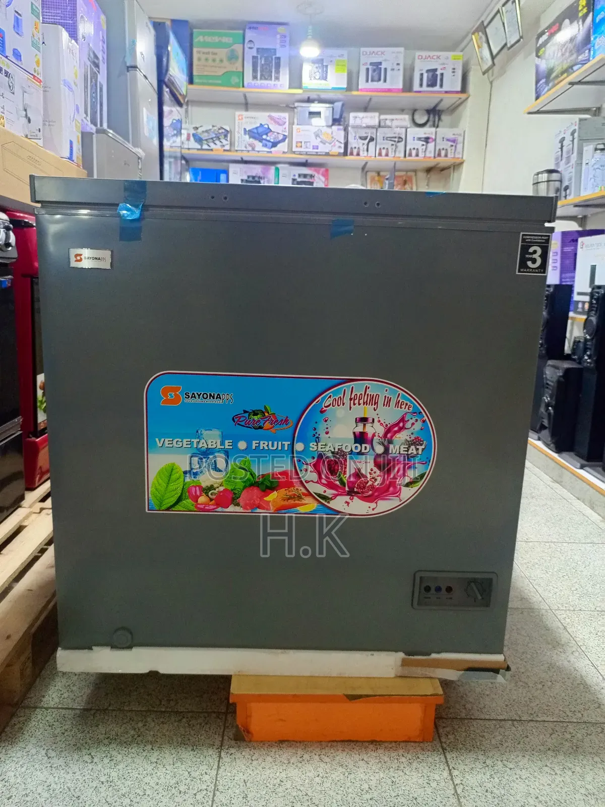 Sayona Chest Deep Freezer With High Efficiency Compressor