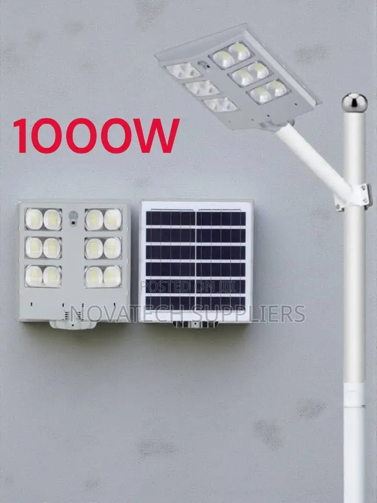 Strong Smart and Solar Powered Street Light 1000w and Alltop Brand
