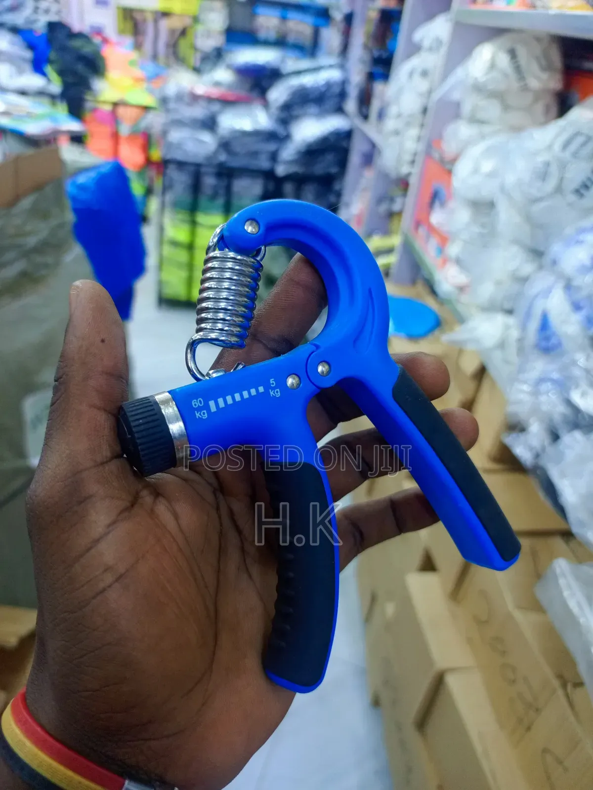 Adjustable Hand Grip Strengthener.