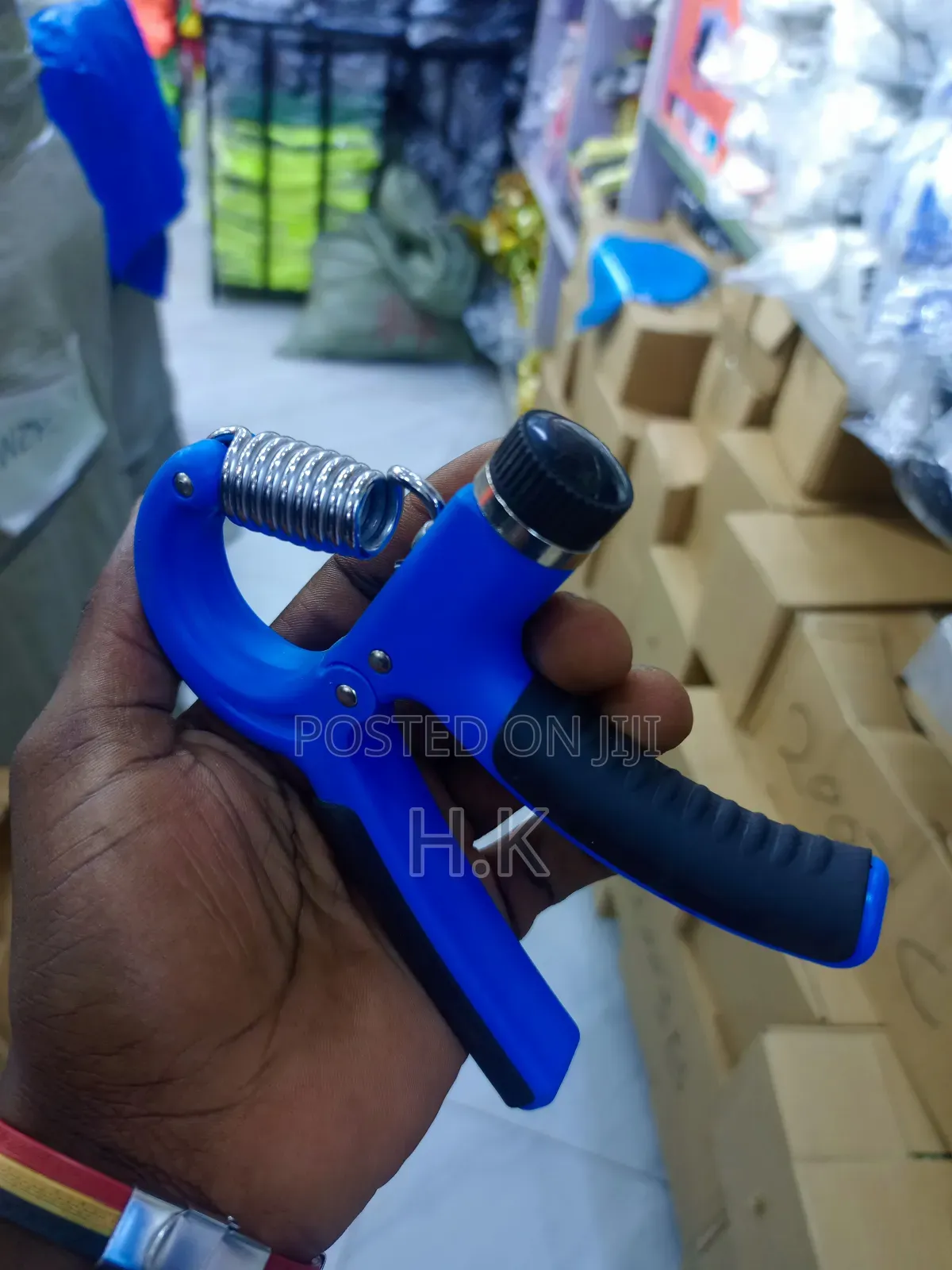 Adjustable Hand Grip Strengthener.