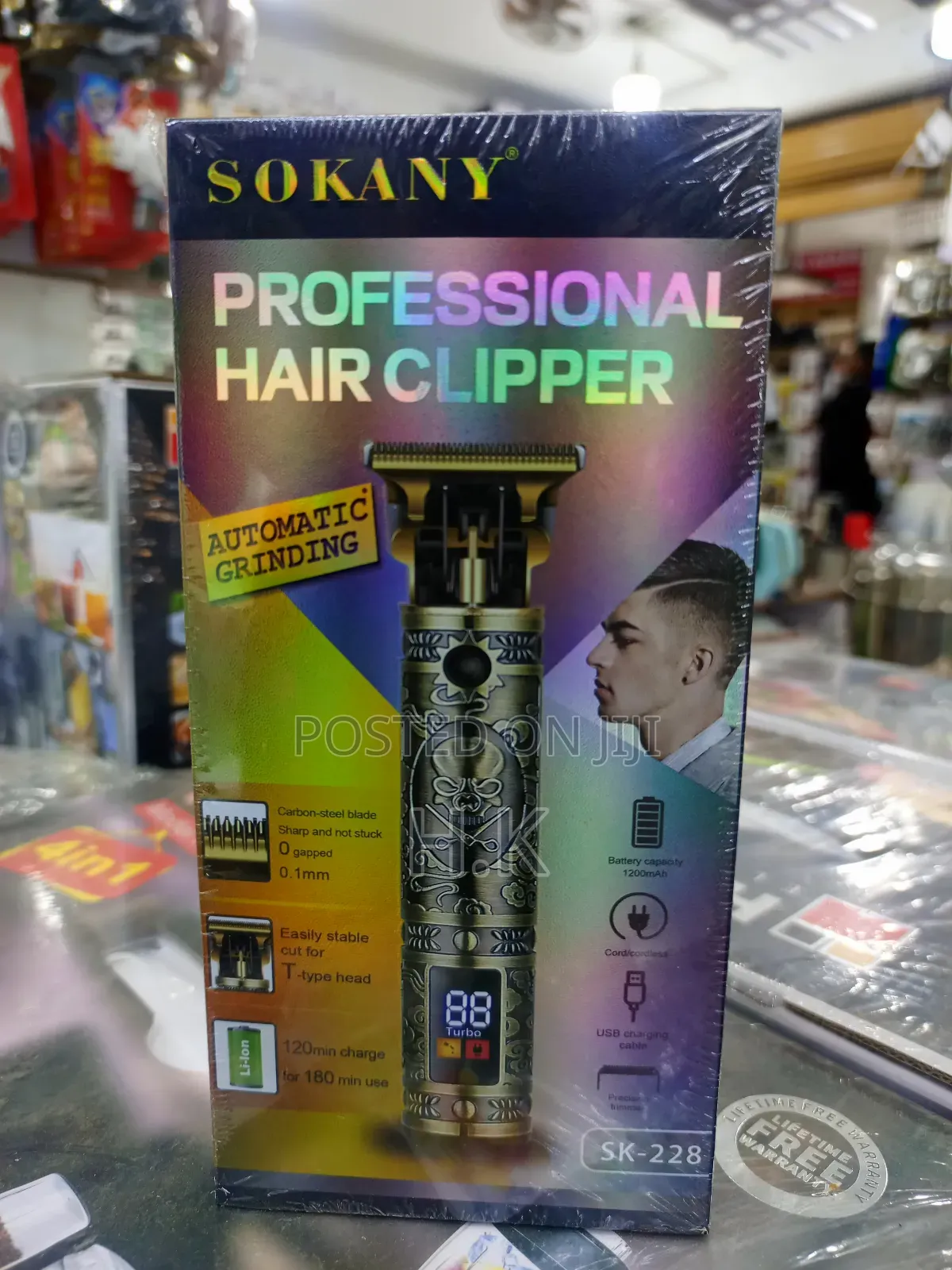 Sokany Professional Hair Clipper.