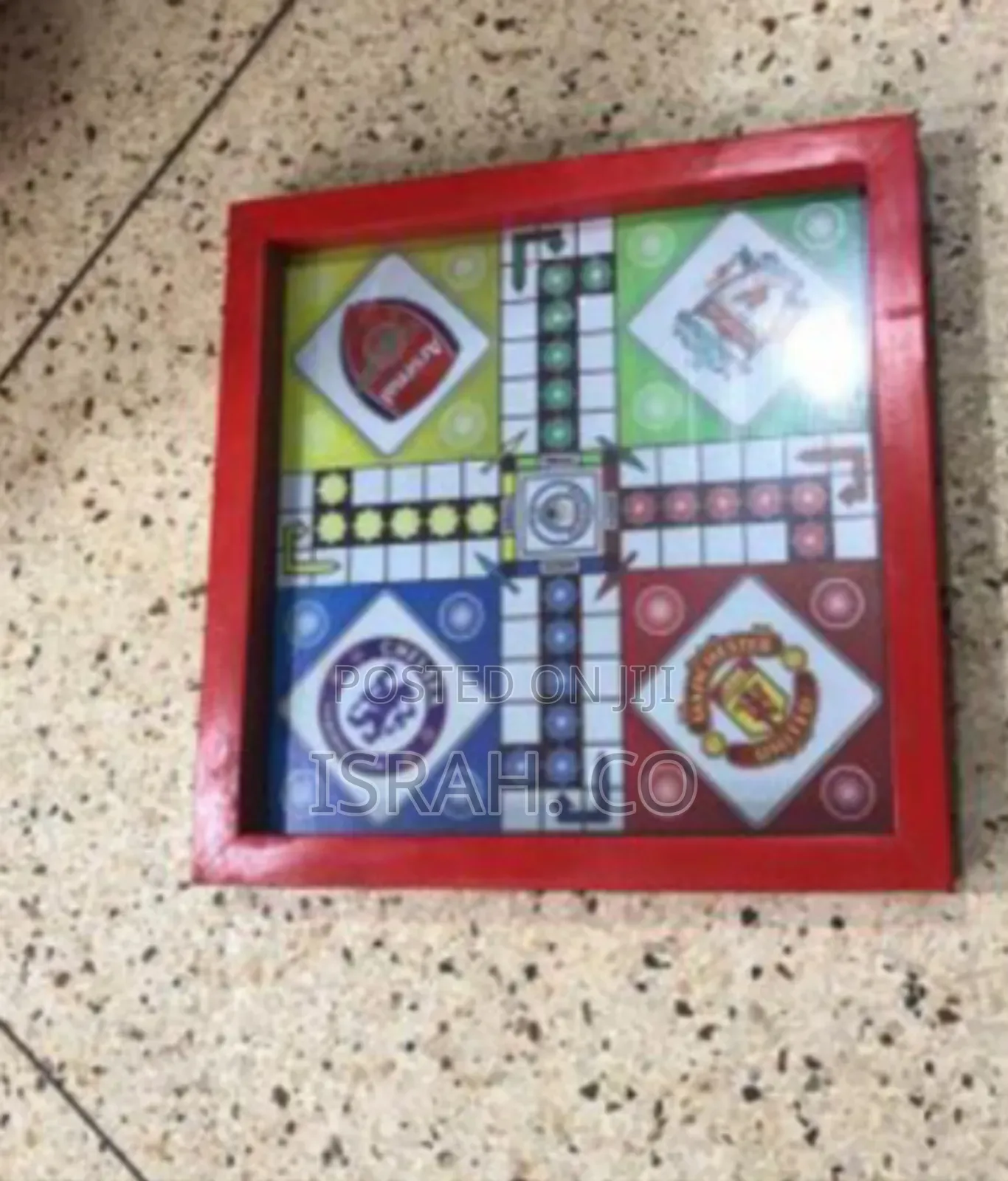 Football Club Themed Ludo Game Set – Play Your Way to Victory