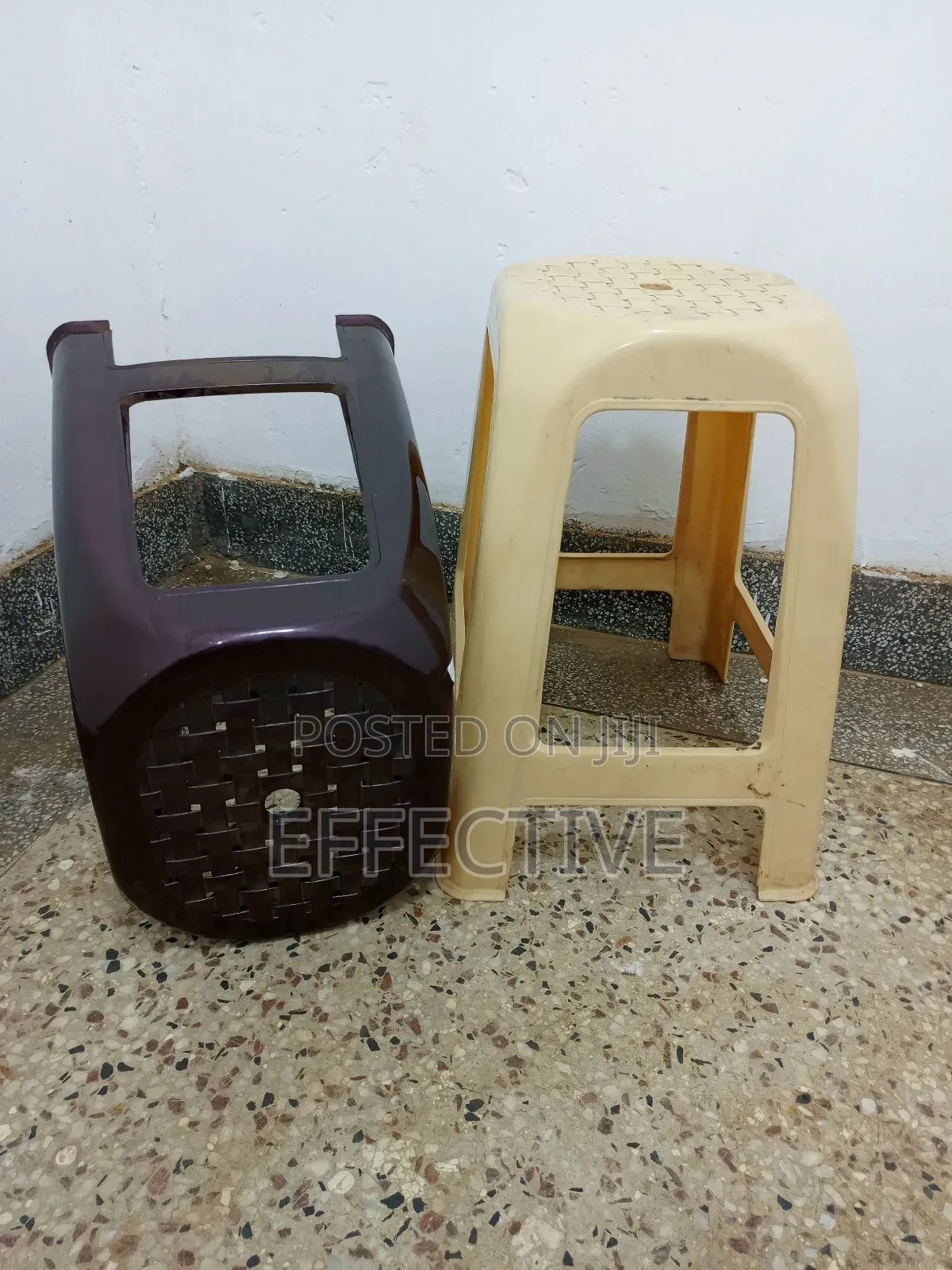 Durable, Lightweight Plastic Stools.