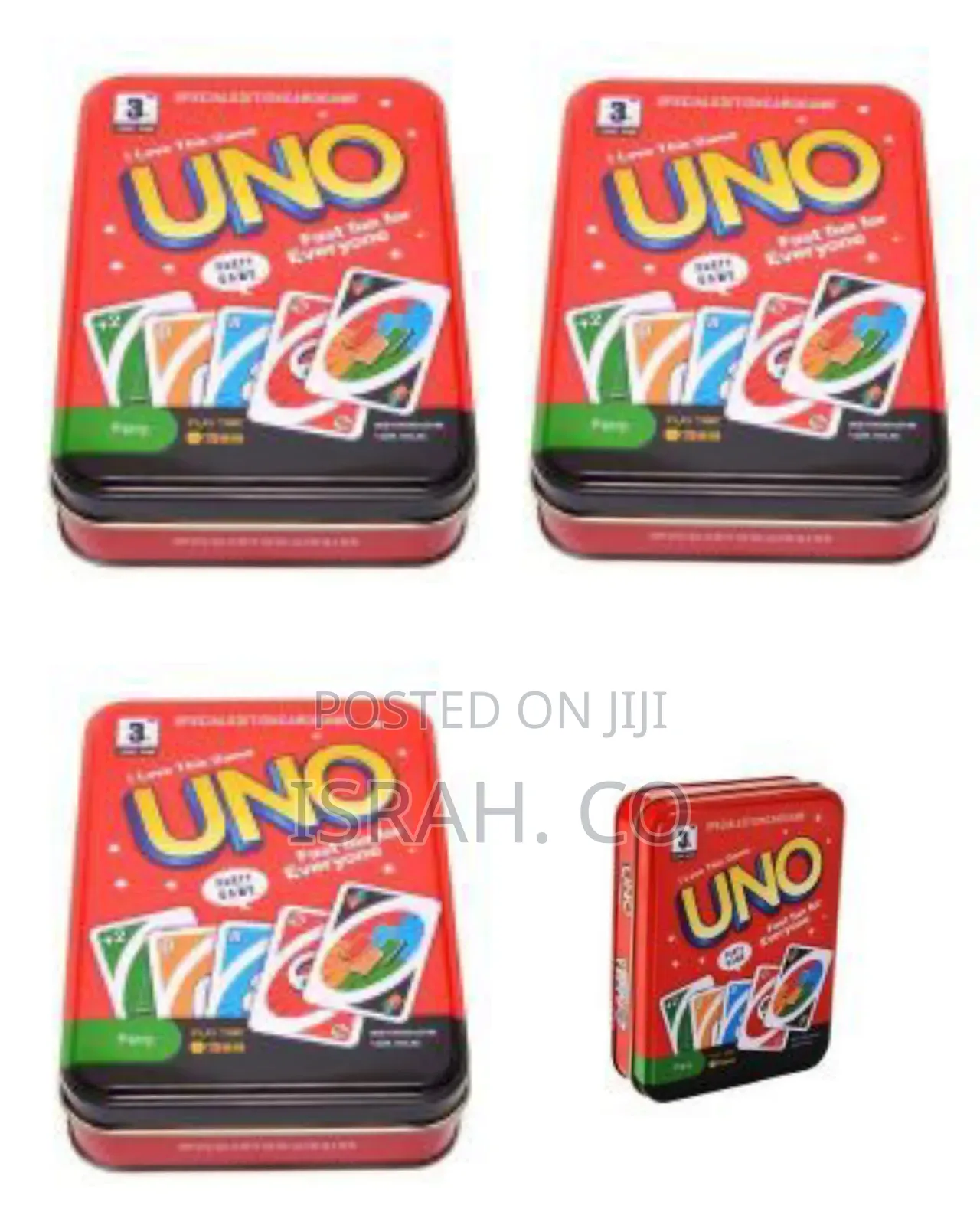 Party Brand New Tin Box Version Uno Card Game
