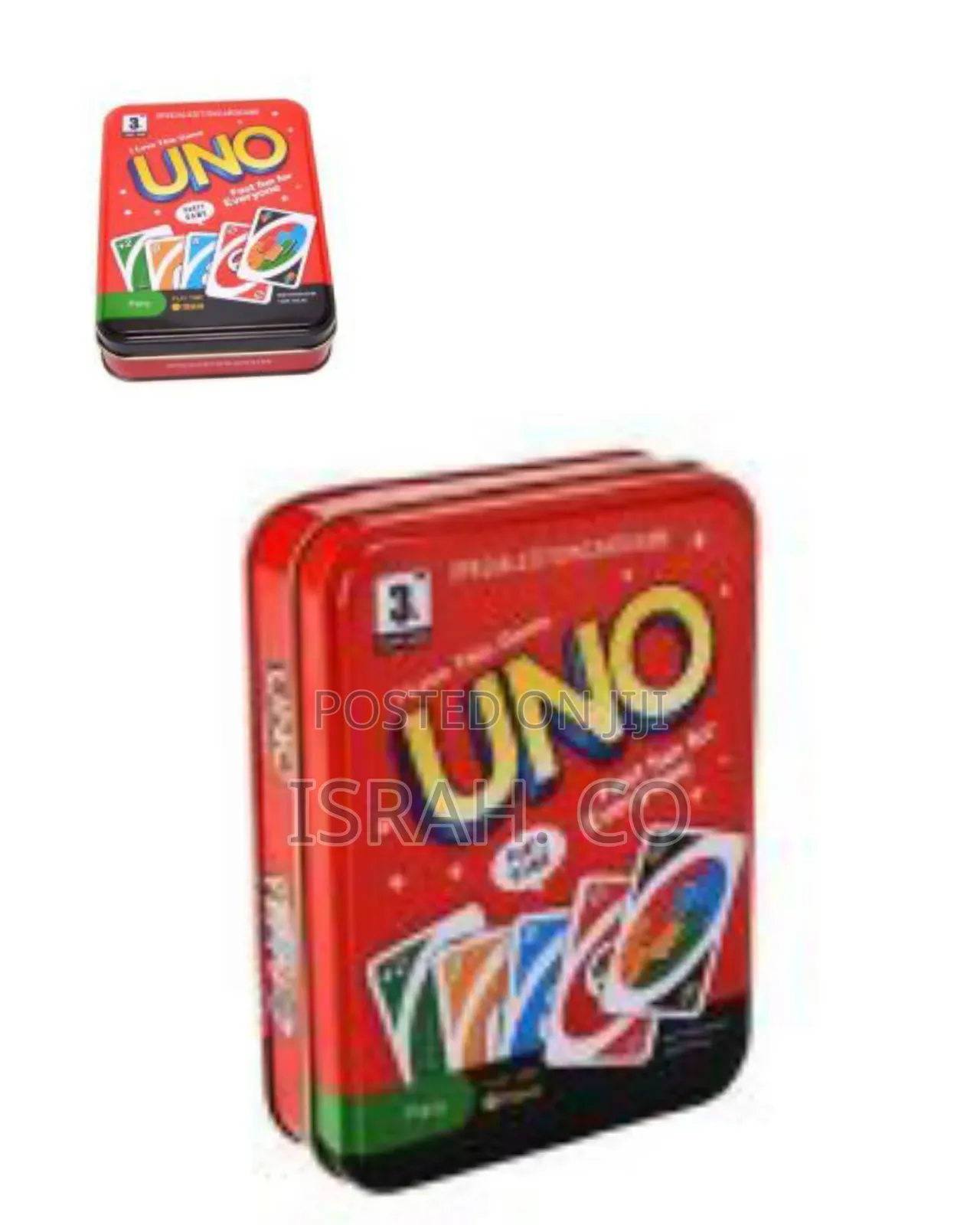 Party Brand New Tin Box Version Uno Card Game