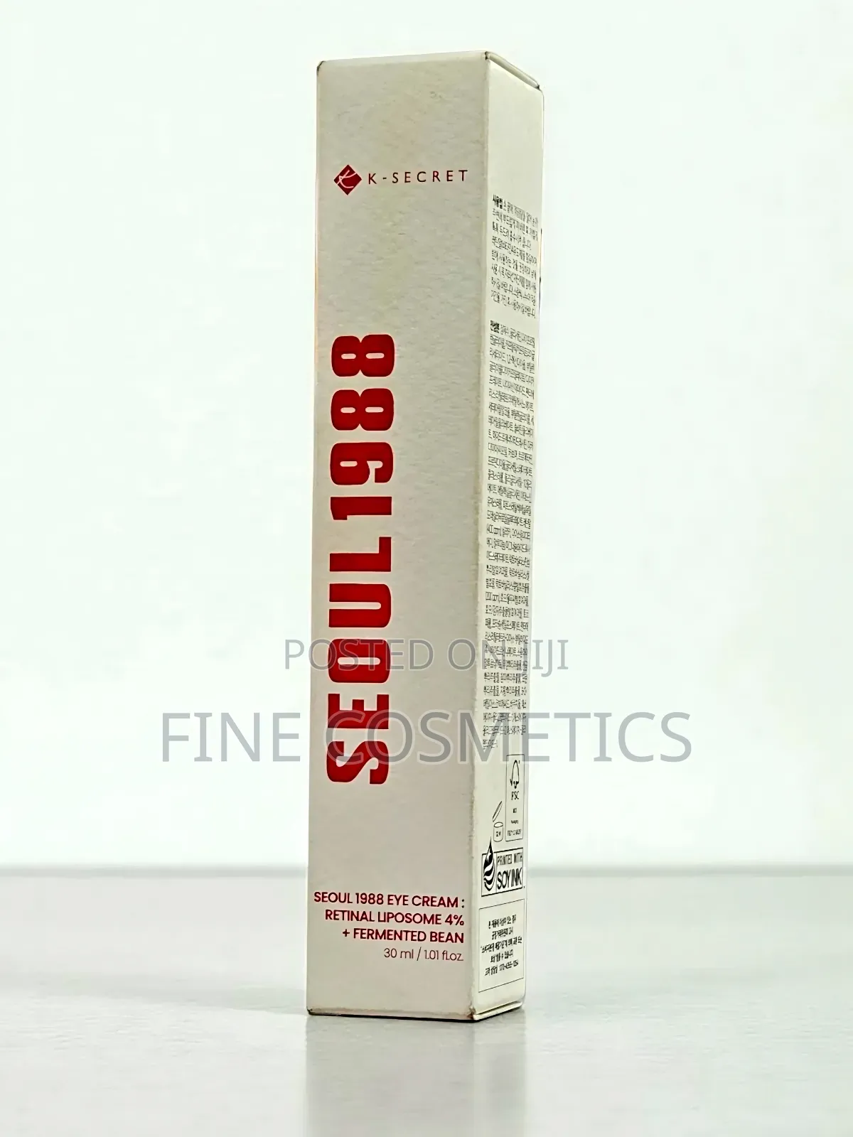 K Secret Seoul 1988 Eye Cream Retinol Anti-ageing Eyebags Wrinkle Care