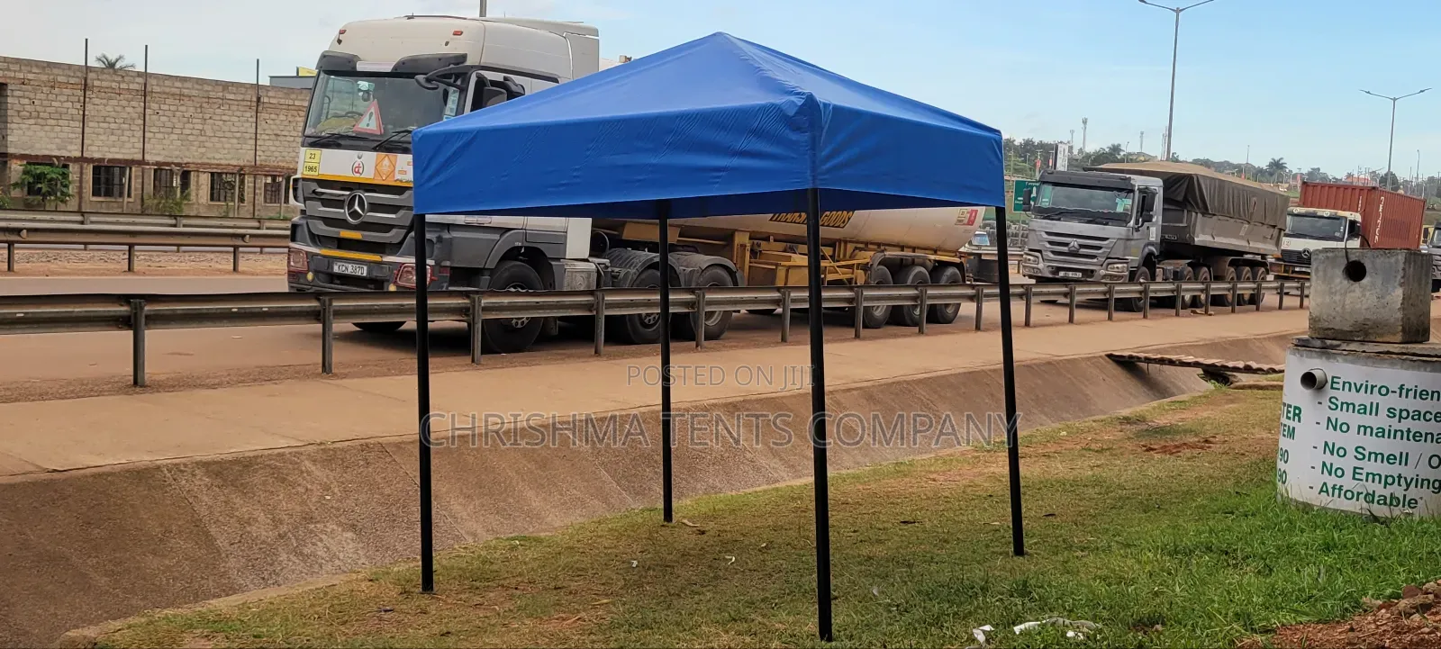 2mx2m Blue Gazebo Tent