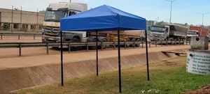 2mx2m Blue Gazebo Tent