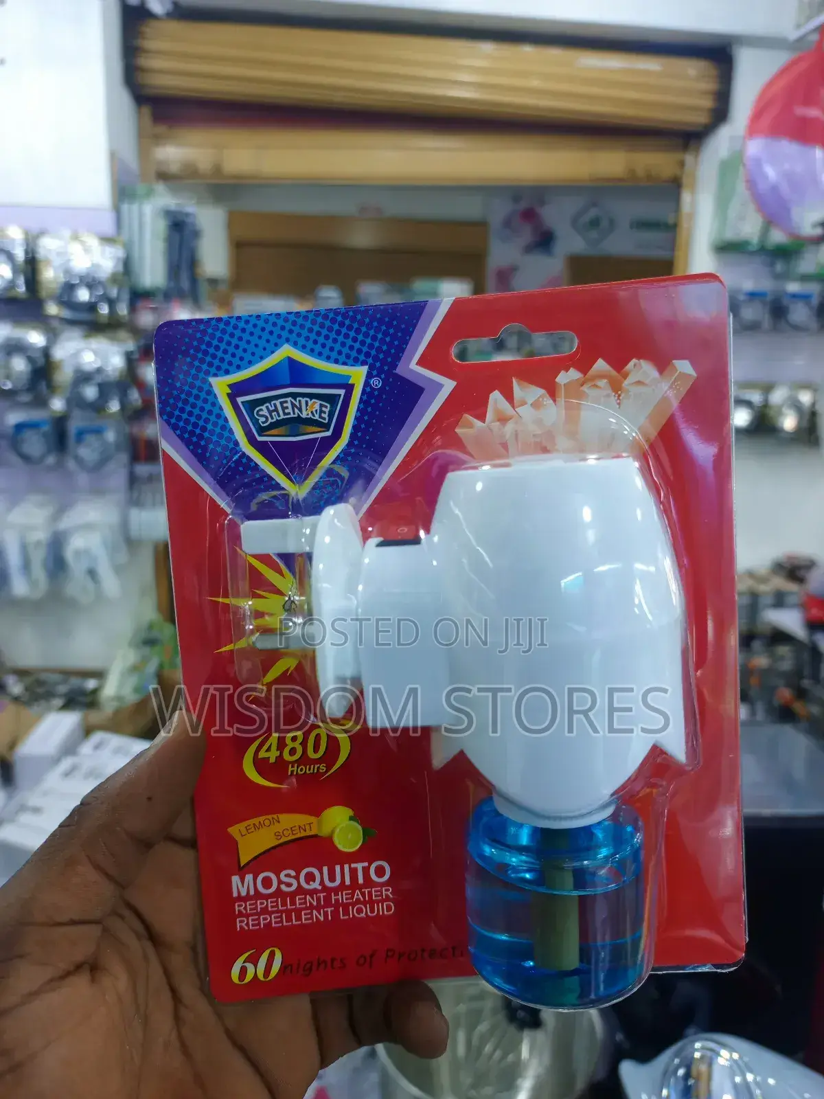 Shenke Electric Mosquito Repellent Heater and Liquid Kit. Single