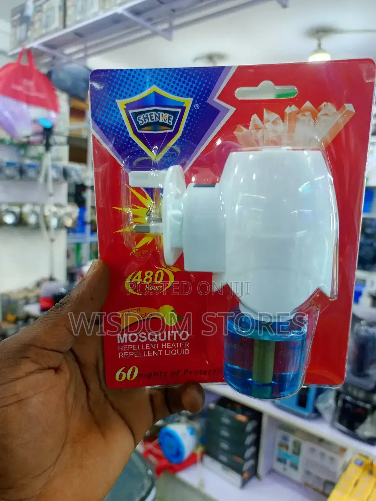 Shenke Electric Mosquito Repellent Heater and Liquid Kit. Single