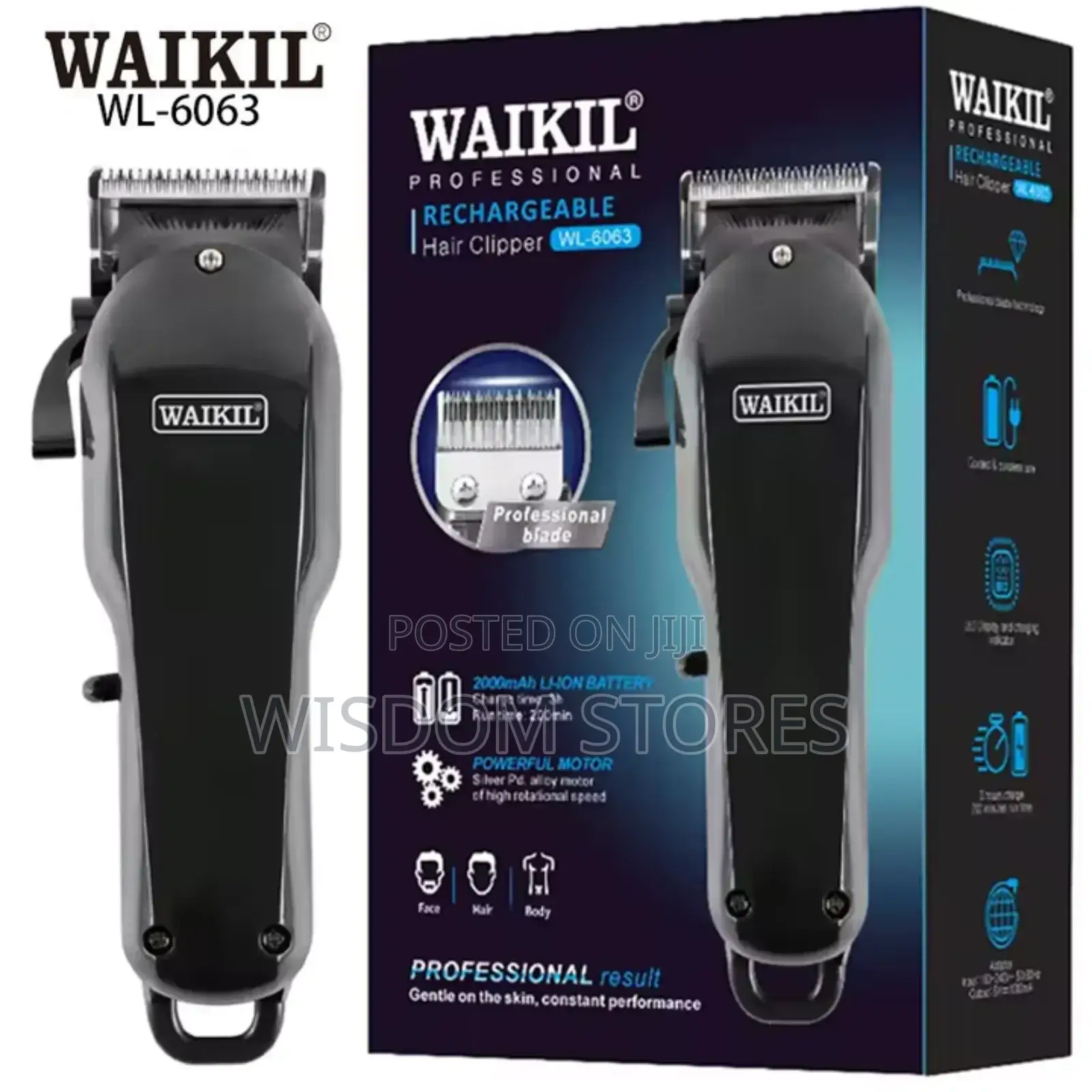 Waikil New Professional Hair Trimmer Best Hair Clipper