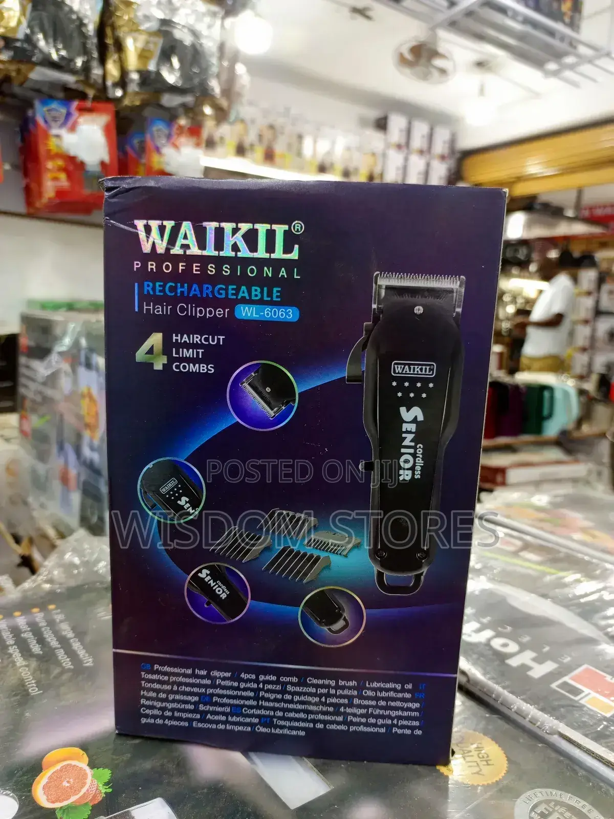 Waikil Rechargeable Hair Clipper