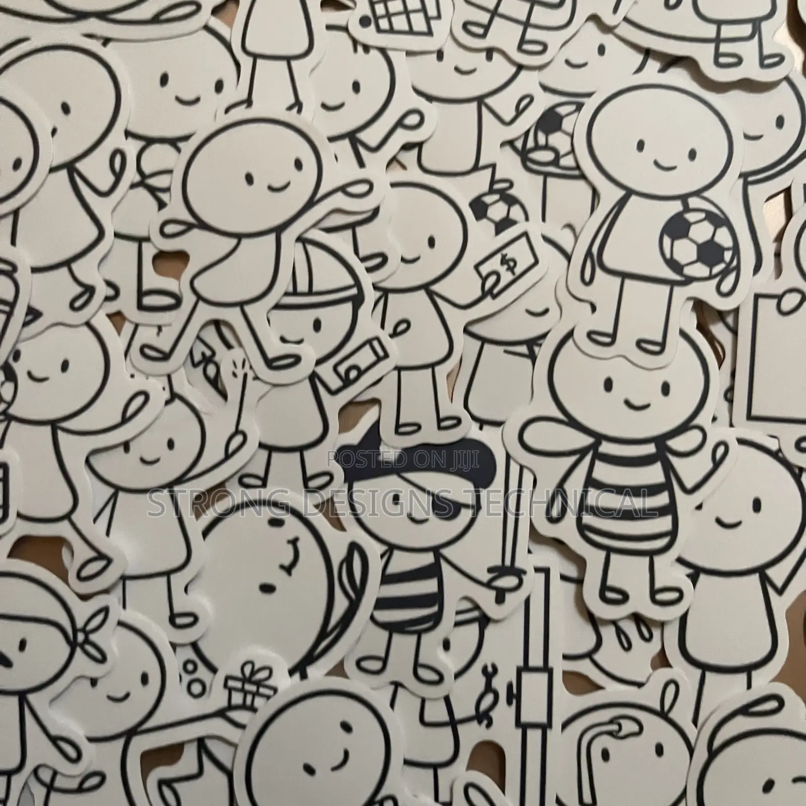 Stickman Stickers for Laptops/ Tablets / Books/ iPad Cases