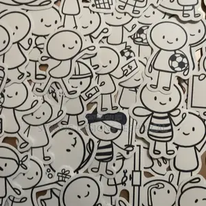 Stickman Stickers for Laptops/ Tablets / Books/ iPad Cases