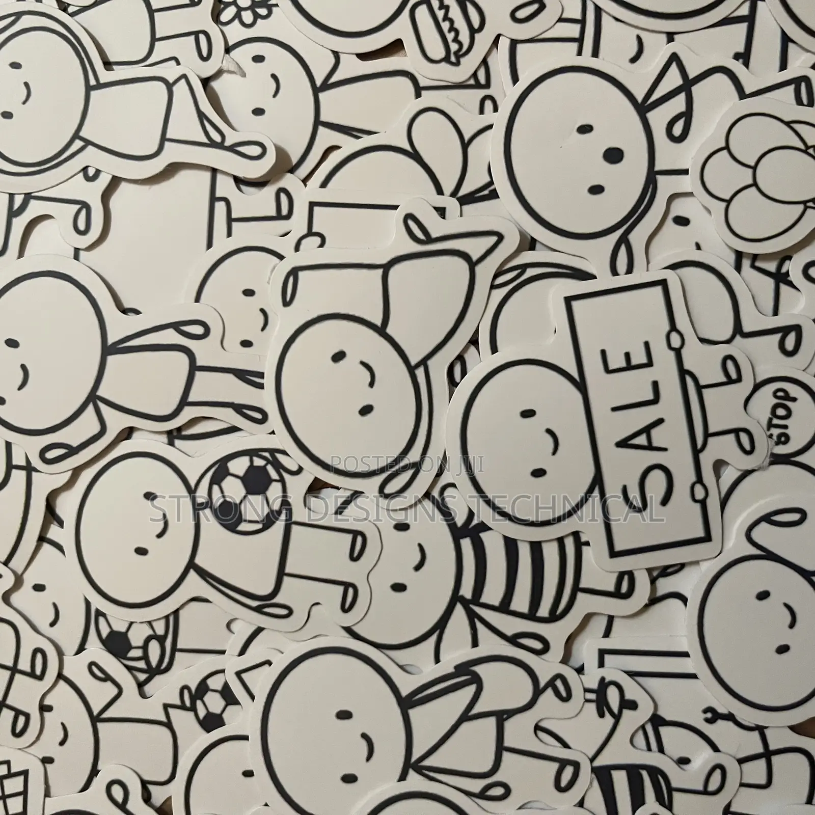 Stickman Stickers for Laptops/ Tablets / Books/ iPad Cases
